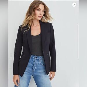 Veronica Beard Iconic Scuba Dickey Jacket Navy Size 2